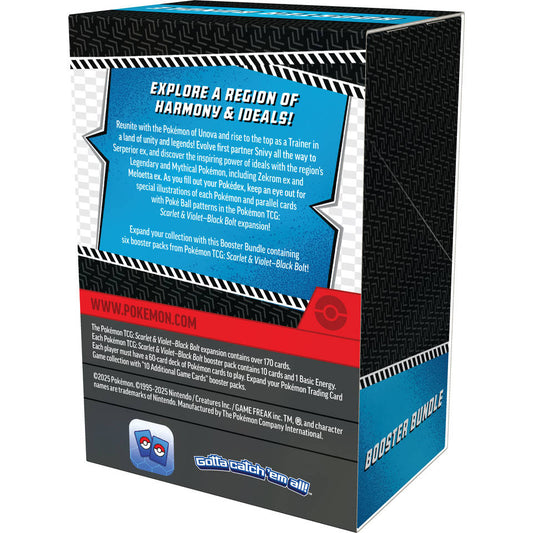 TCG Scarlet & Violet Black Bolt booster bundel