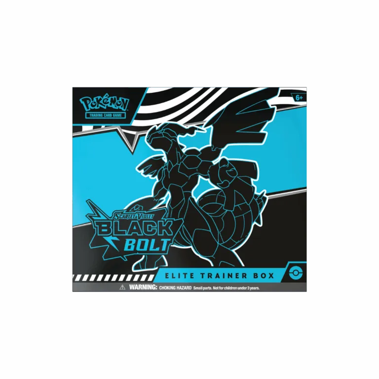 Scarlet & Violet – Elite Trainer Box Combipakket: “Black Bolt & White Flare”
