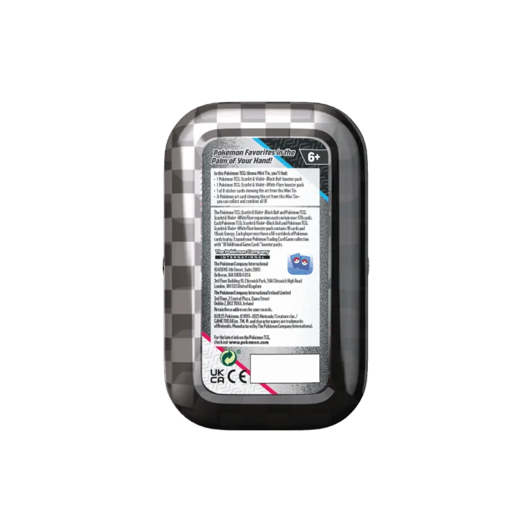 Black Bolt & White Flare – Mini Tin Unova