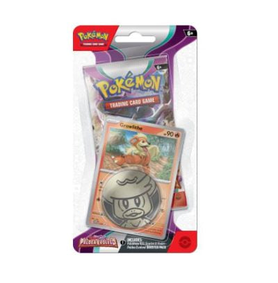 Paldea Evolved Checklane Blister  Growlithe