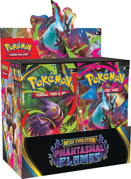 (Pre order) Mega Evolution: Phantasmal Flames Boosterbox